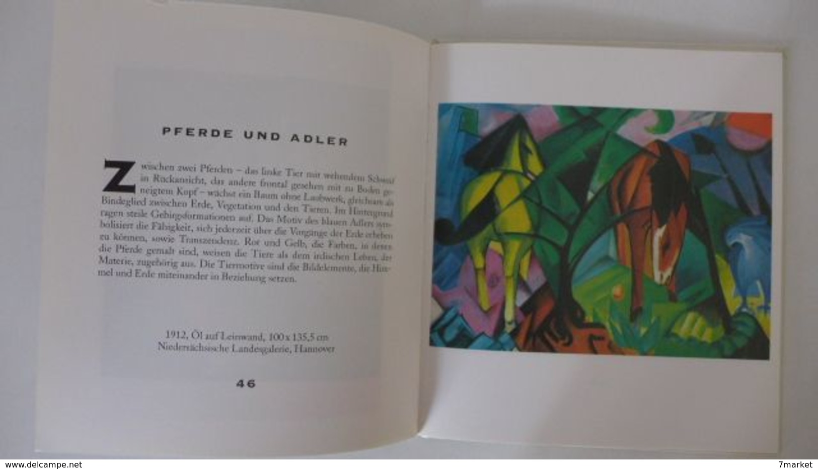 Nadja Von Tilinsky - Franz Marc /  éd. Harenberg - 1994; Texte En Allemand - Art