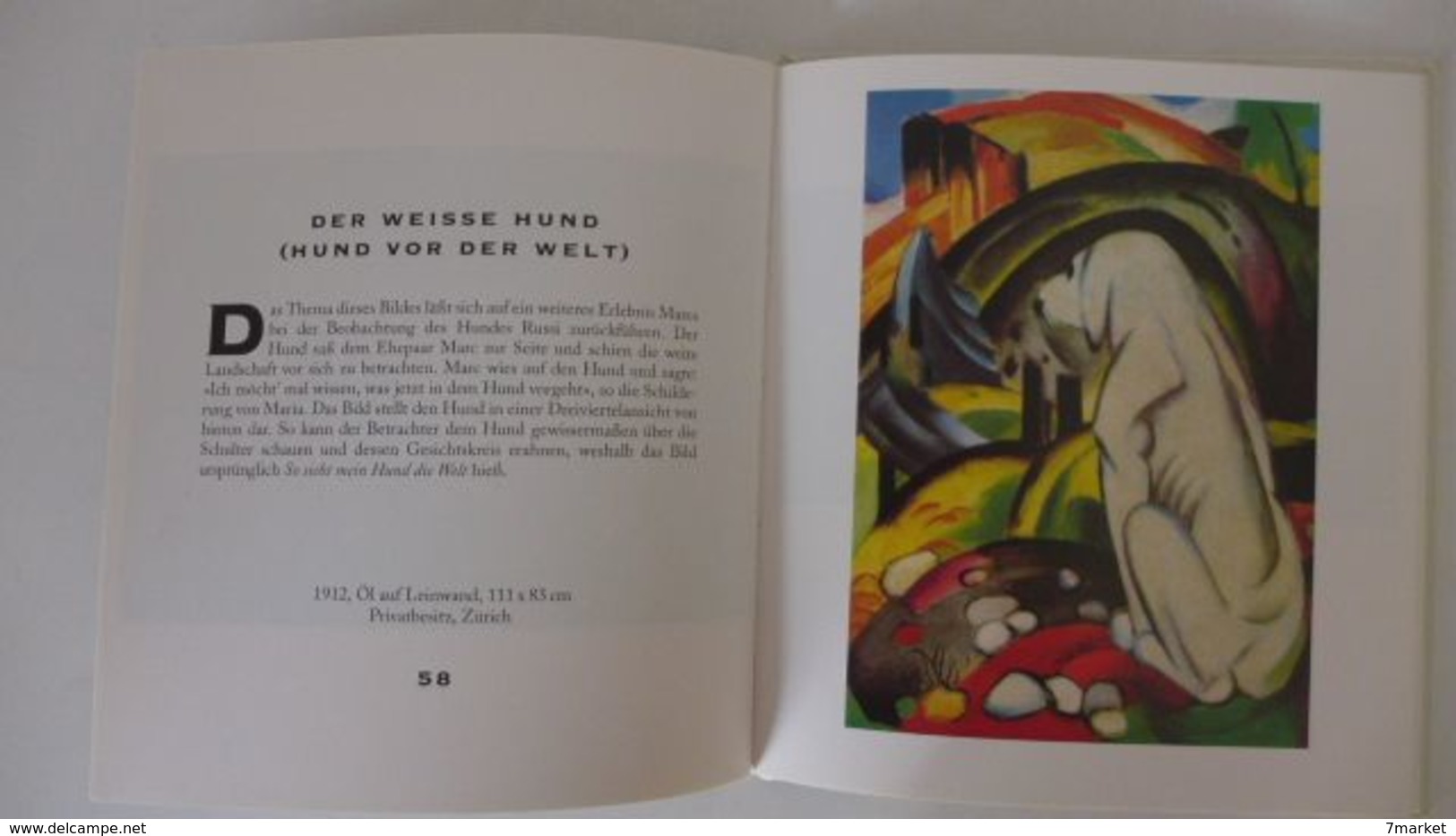 Nadja Von Tilinsky - Franz Marc /  éd. Harenberg - 1994; Texte En Allemand - Art