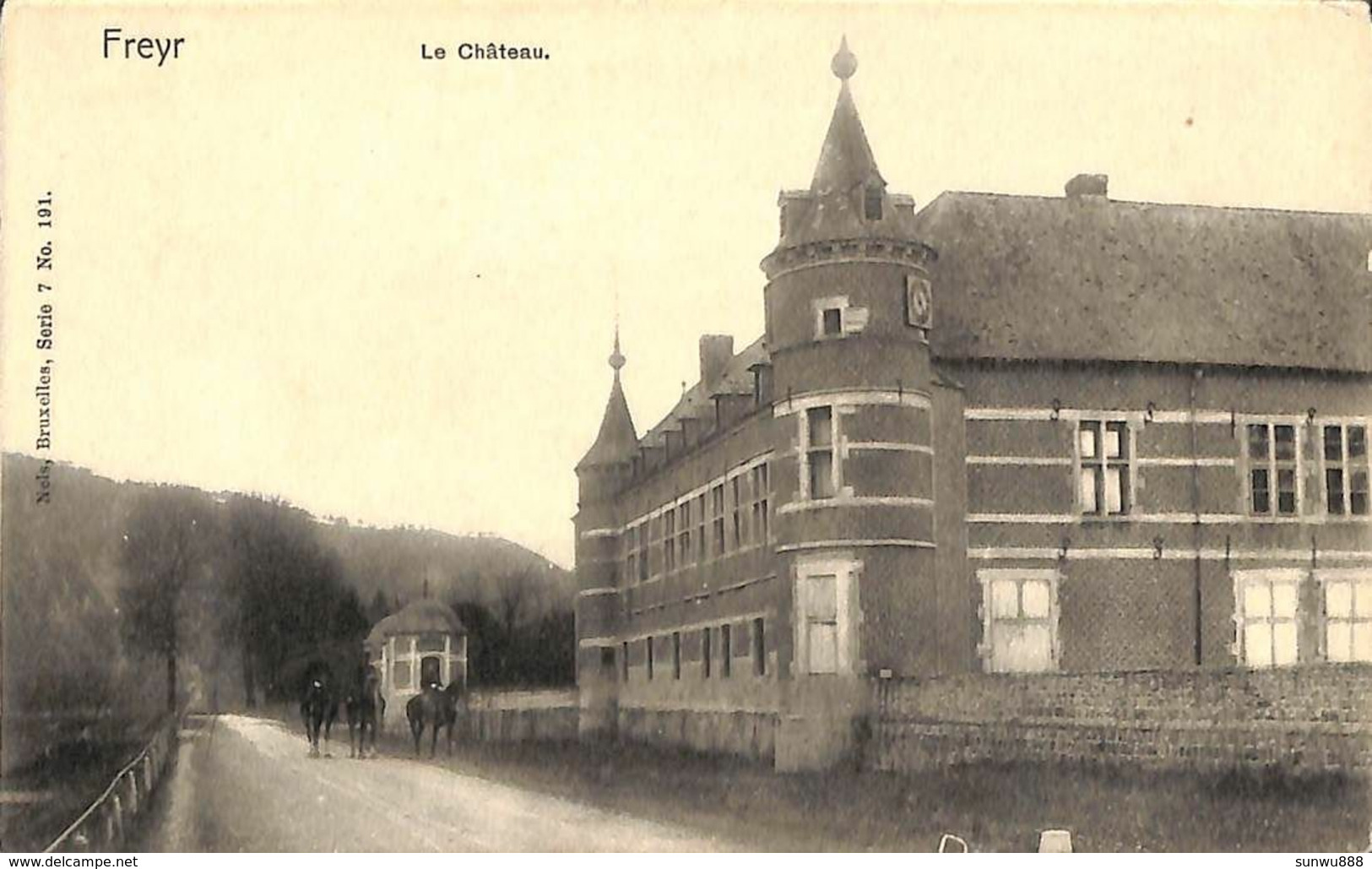 Freyr - Le Château (gros Plan Animée, Cheval Nels) - Hastiere