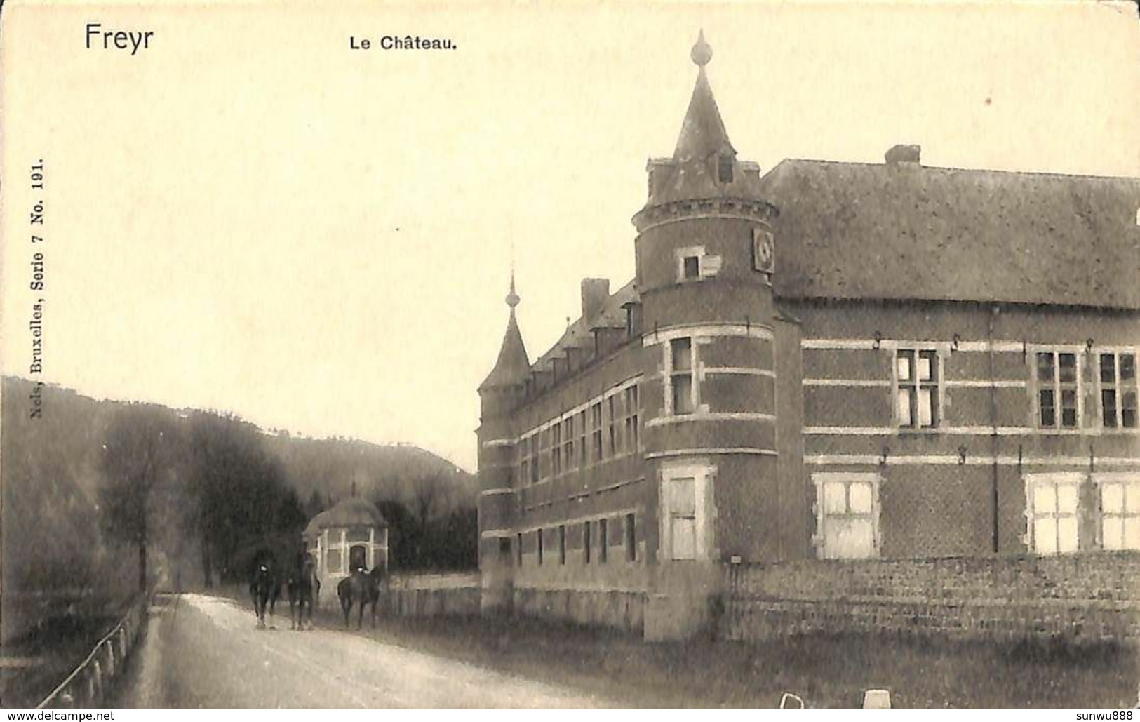 Freyr - Le Château (gros Plan Animée, Cheval Nels) - Hastière