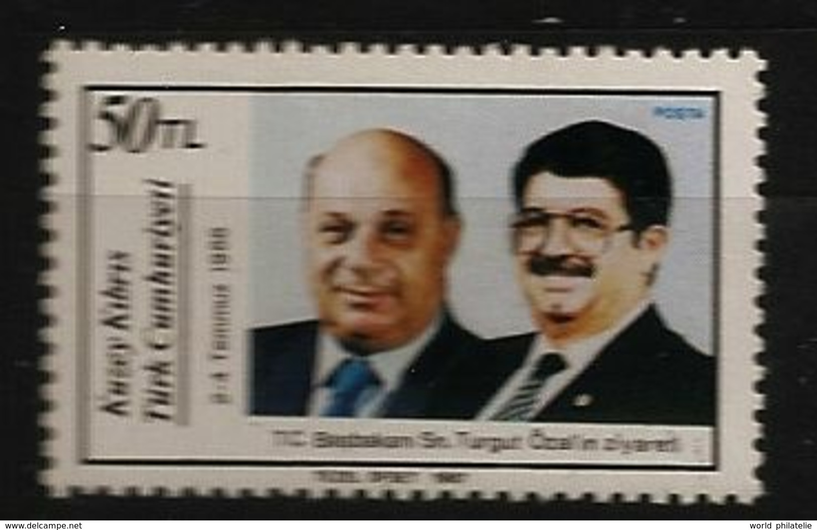 Turquie Chypre Turc RTCN 1987 N° 202 ** Ministre, Turgut Özal, Rauf Denktaş, Procureur à La Cour, Justice, Président - Sonstige & Ohne Zuordnung