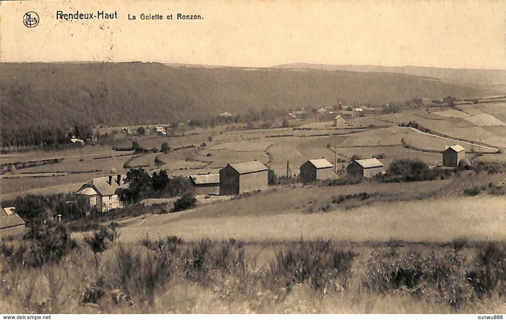 Rendeux-Haut - La Golette Et Ronzon (Edit. A. Lecoq 1934) - Rendeux