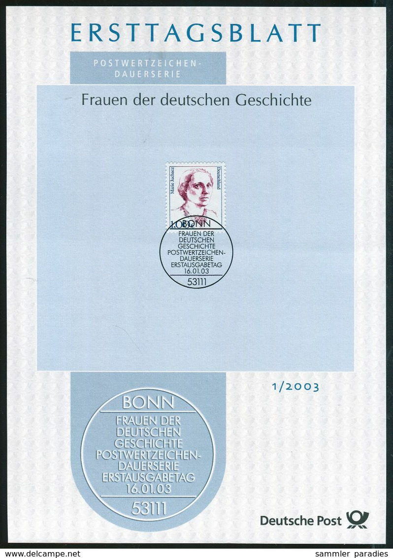 BRD - 2003 ETB 01/2003 - Mi 2305 - 100C  Frauen     1/2003 - Other & Unclassified