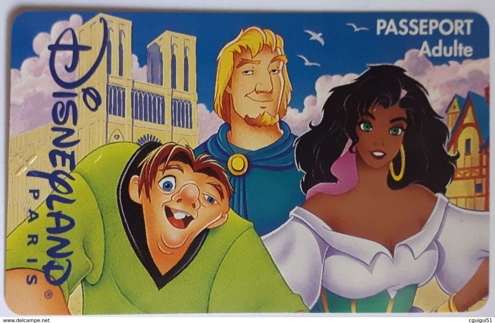 Entrée Passeport Adulte Disneyland Paris 1996 - Eintrittskarten