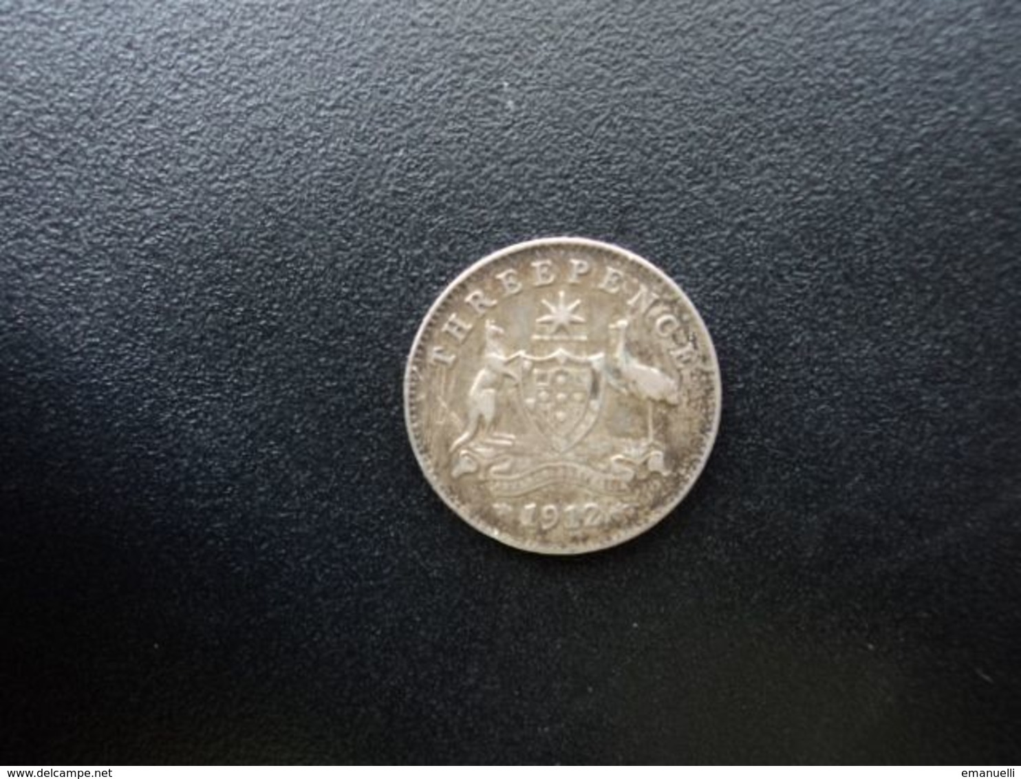 AUSTRALIE : 3 PENCE   1912 (L)   KM 24 *     Magnifique TTB - Threepence