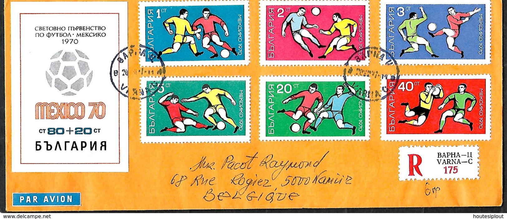 Bulgarie.  19 documents thème football  (soccer)