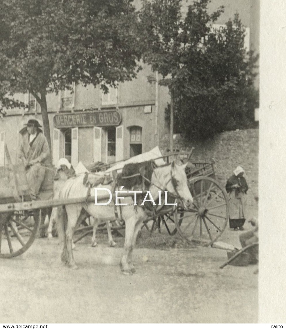 VANNES Vers 1905 MARCHÉ FOIRE Morbihan Bretagne - Lieux