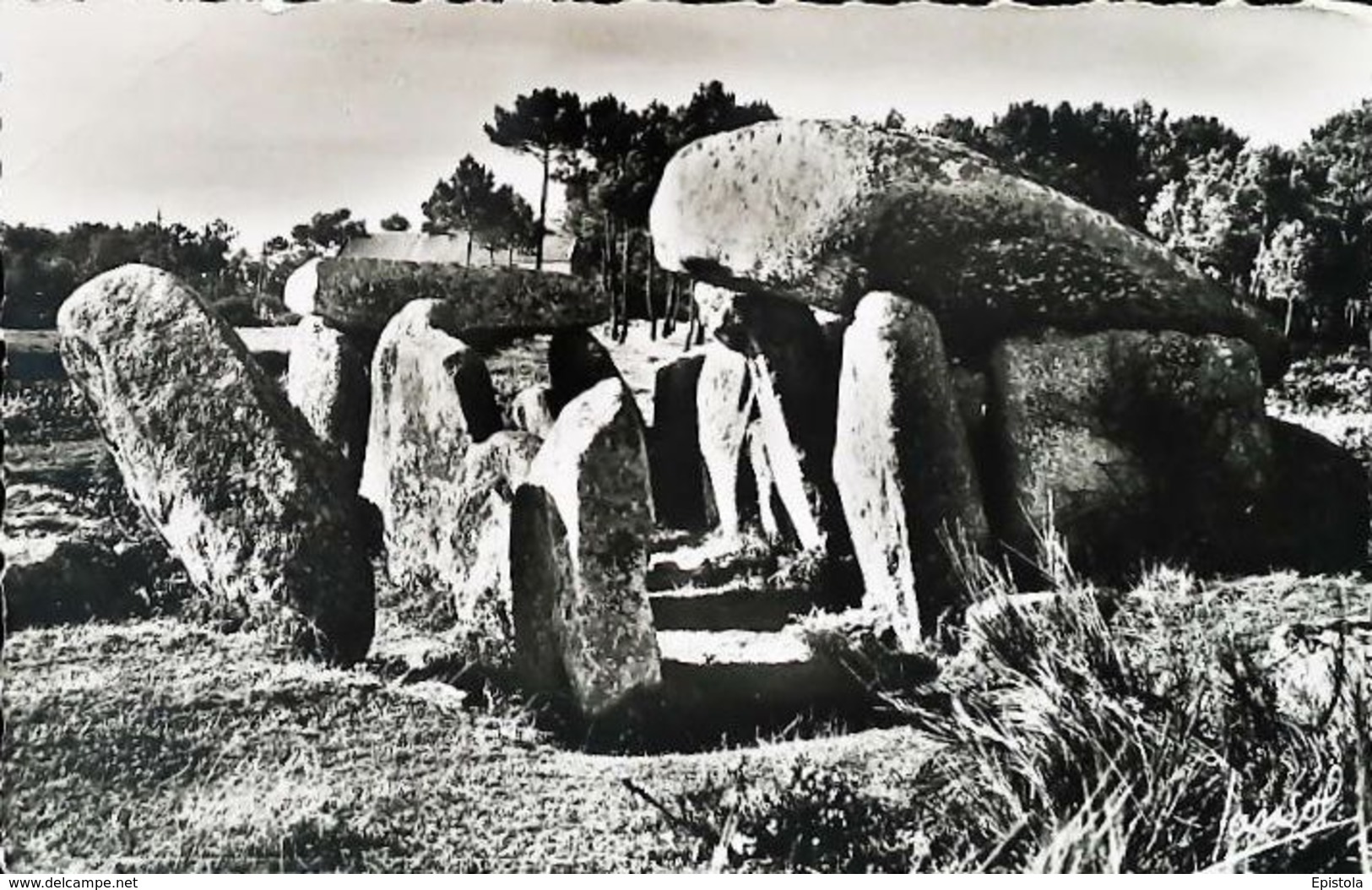 CPSM  Carnac Dolmen De Kerlaval - Dolmen & Menhirs