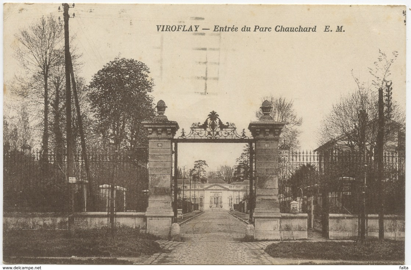 Viroflay, Entrée Du Parc Chauchard - Viroflay