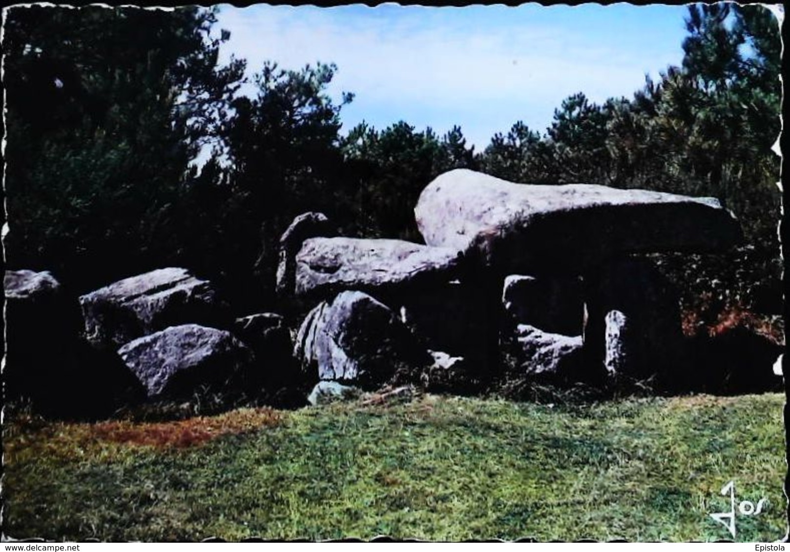 CPSM  Carnac Dolmen De Mané Kerionet - Dolmen & Menhirs