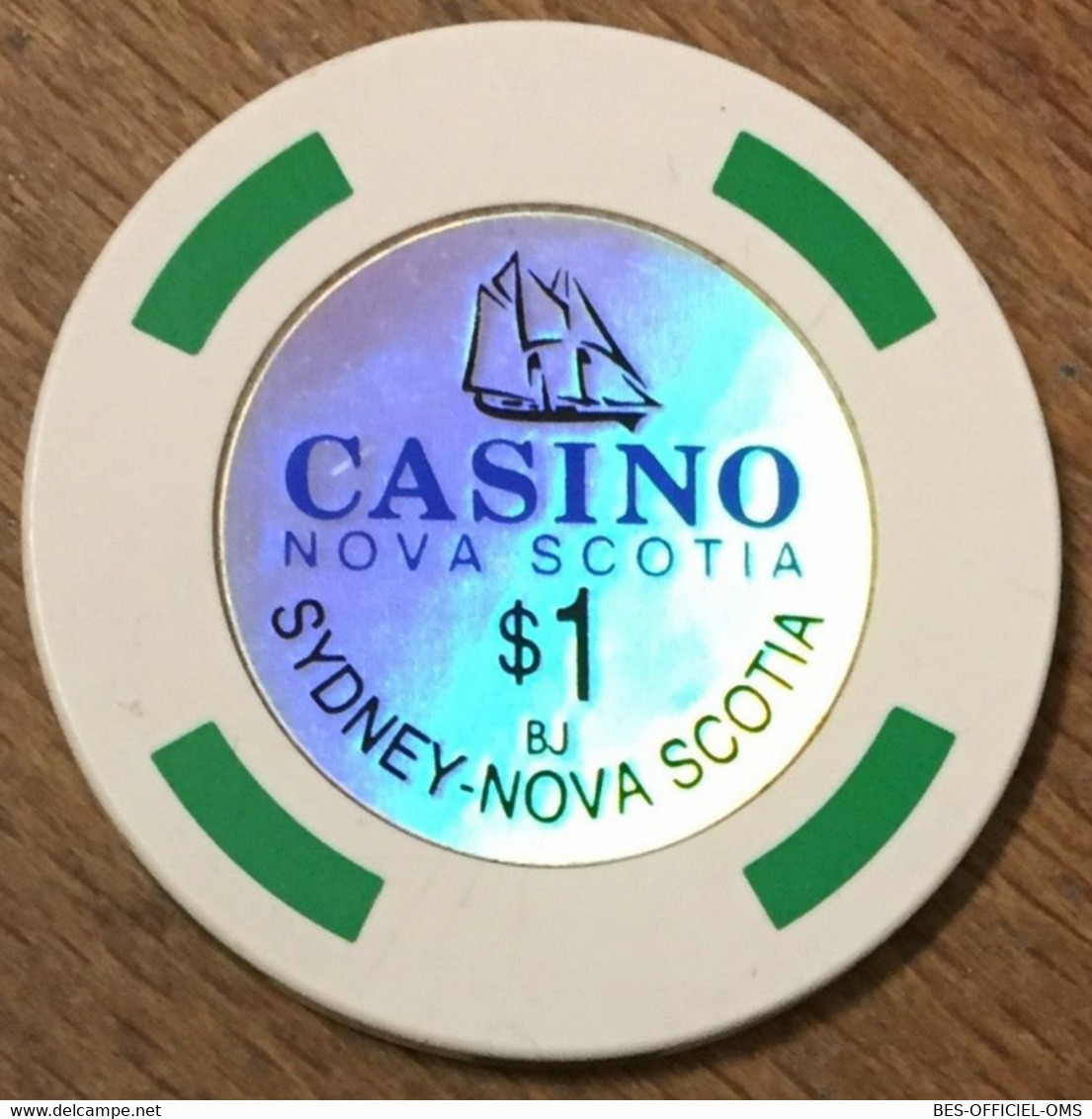 CANADA NOVA SCOTIA SYDNEY CASINO CHIP $ 1 JETON TOKENS COINS - Casino