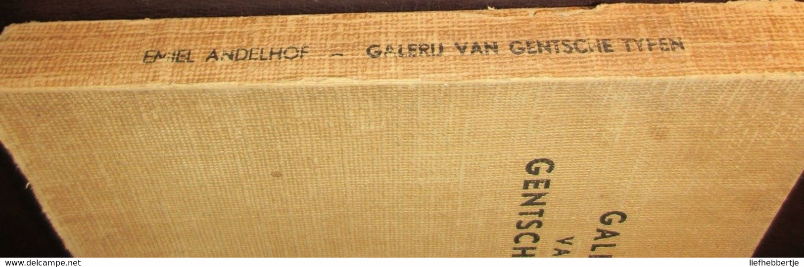 Galerij Van Gentsche Typen -  Door Emiel Andelhof - 1942 - Storia