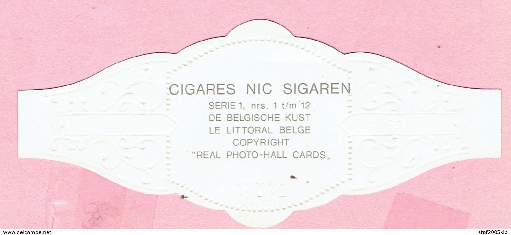 Sigarenband - NIC - OOSTDUINKERKE - BELGIË - Cigar Bands