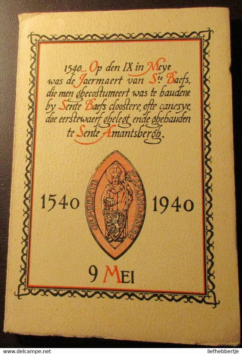 Sint-Amandsberg En De Negenmeimarkt  1540-1940   -  Gent - Geschichte