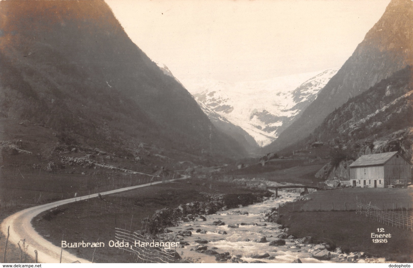 R424502 Hardanger. Buarbraen Odda. Bj. Eidnes - World