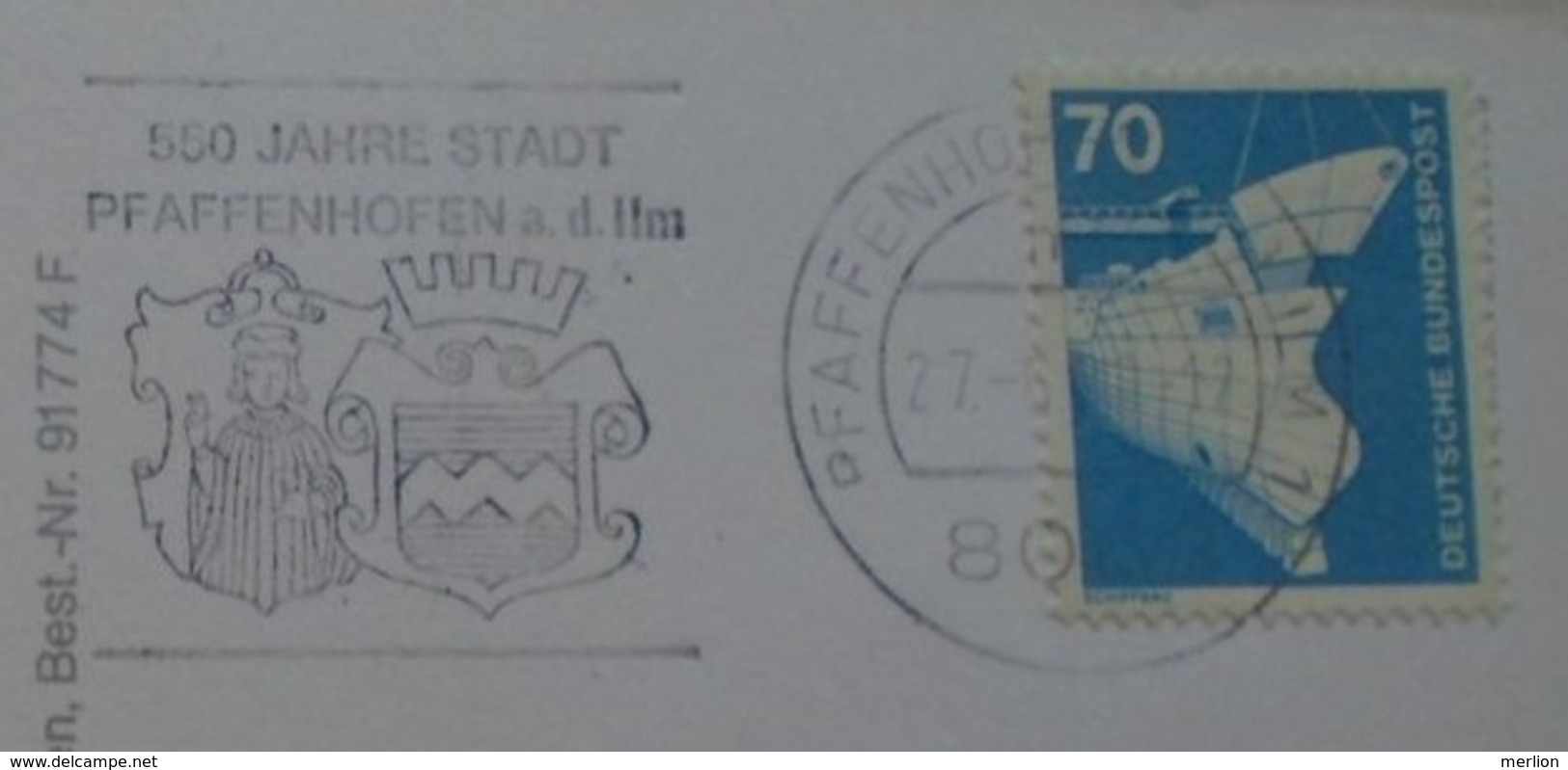 D172915  Pfaffenhofen An Der Ilm -Sonderstempel/Werbestempel - Pfaffenhofen