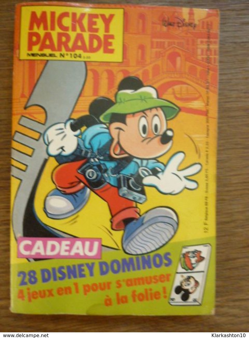 MICKEY PARADE N°104 / EDI-MONDE 08-1988 - Altri & Non Classificati