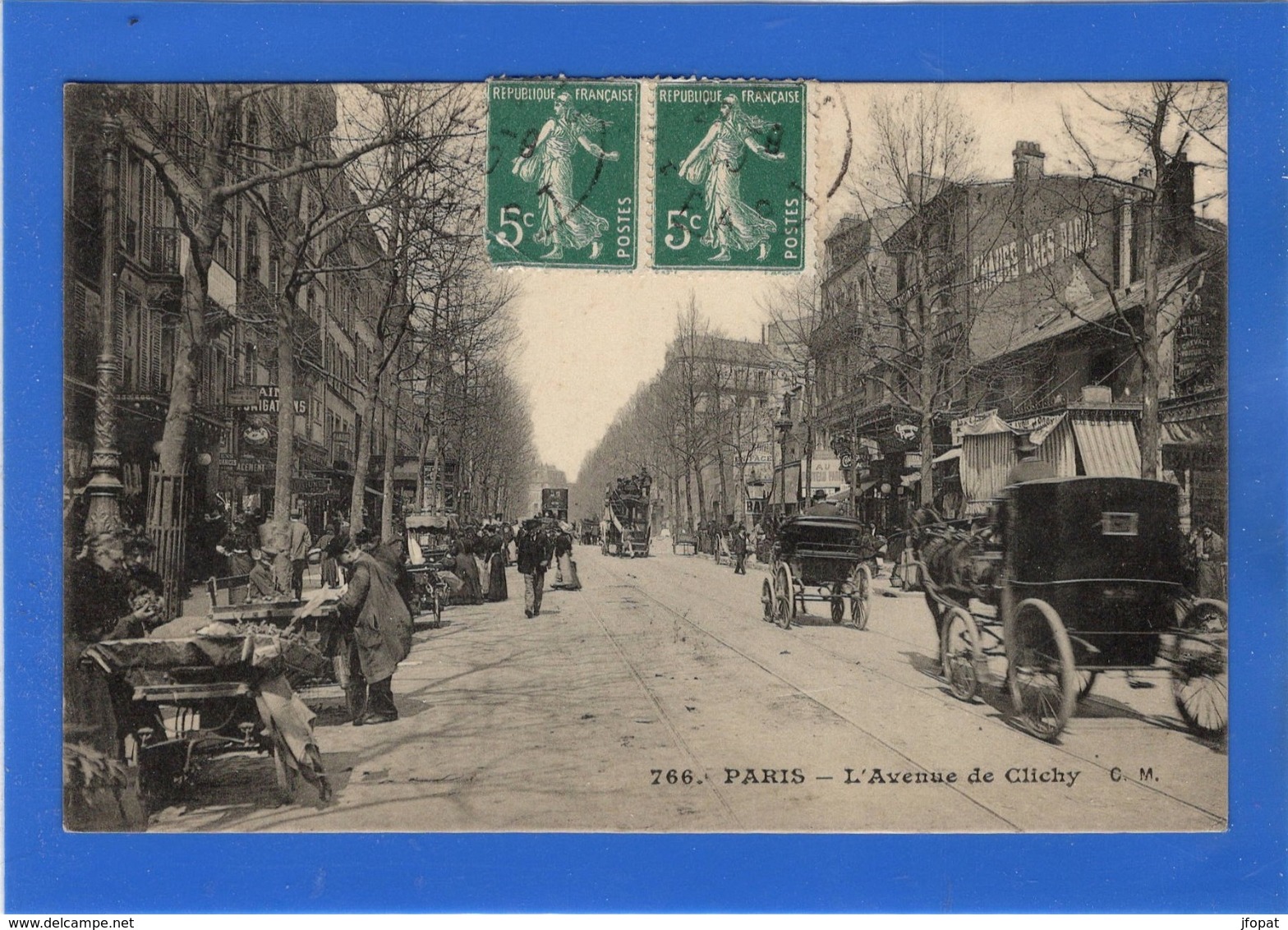 75 PARIS - Avenue De Clichy, Marché (voir Descriptif) - Non Classés