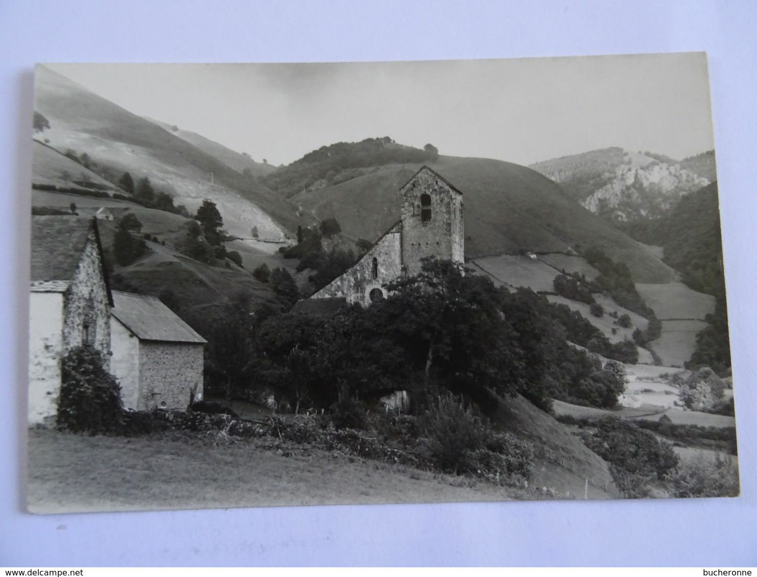 CPA  64  SAINTE-ENGRACE EGLISE Du 11è Siècle  Genre Photo Véritable L. JACOB MAULEON TBE - Autres & Non Classés