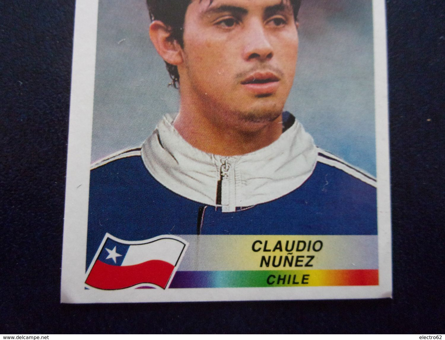 PANINI Football FRANCE 98 N°118 Claudio Nunez Chile Chilie - Franse Uitgave