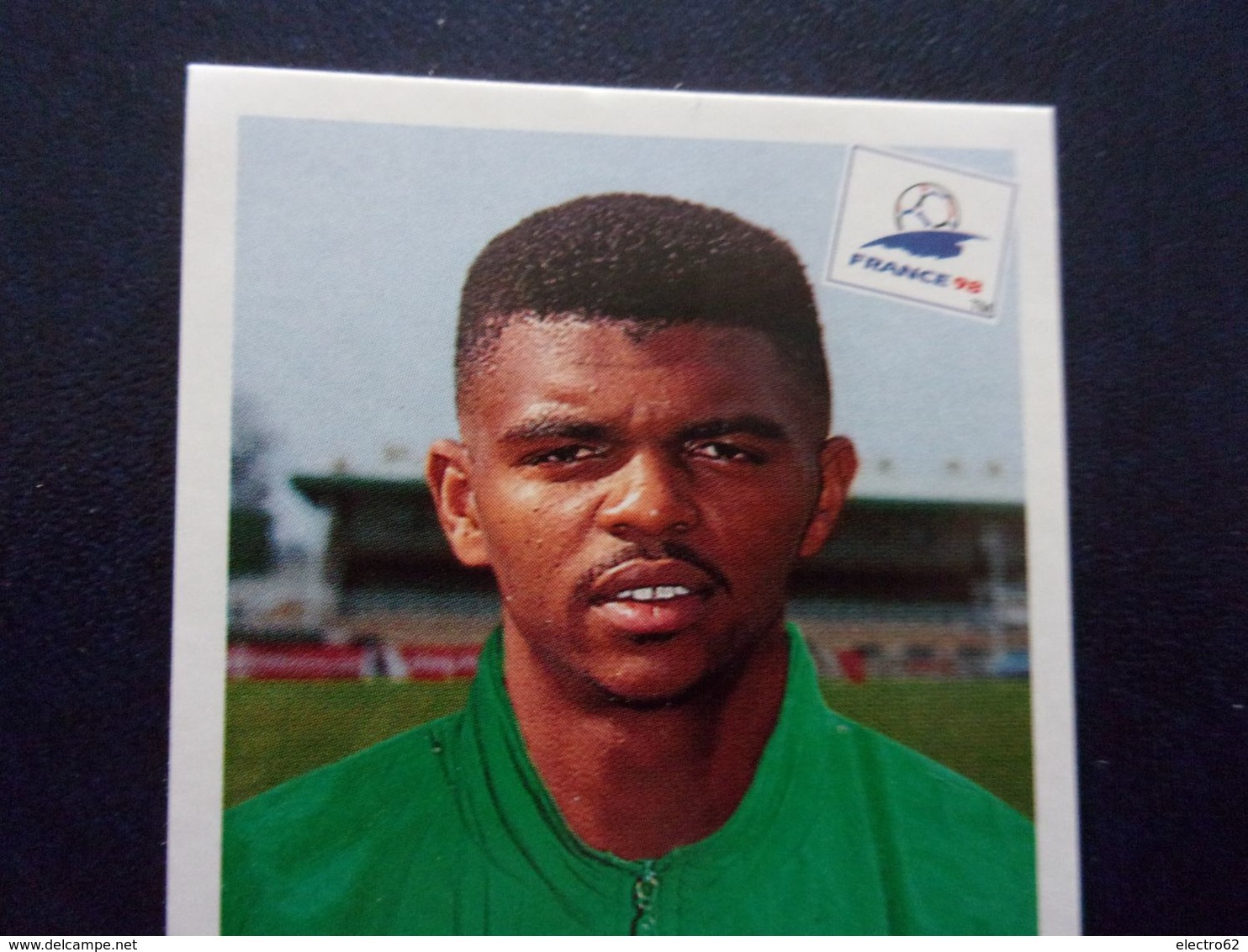 PANINI Football FRANCE 98 N°258 Nwankwo Kanu Nigéria Nigeria - Französische Ausgabe