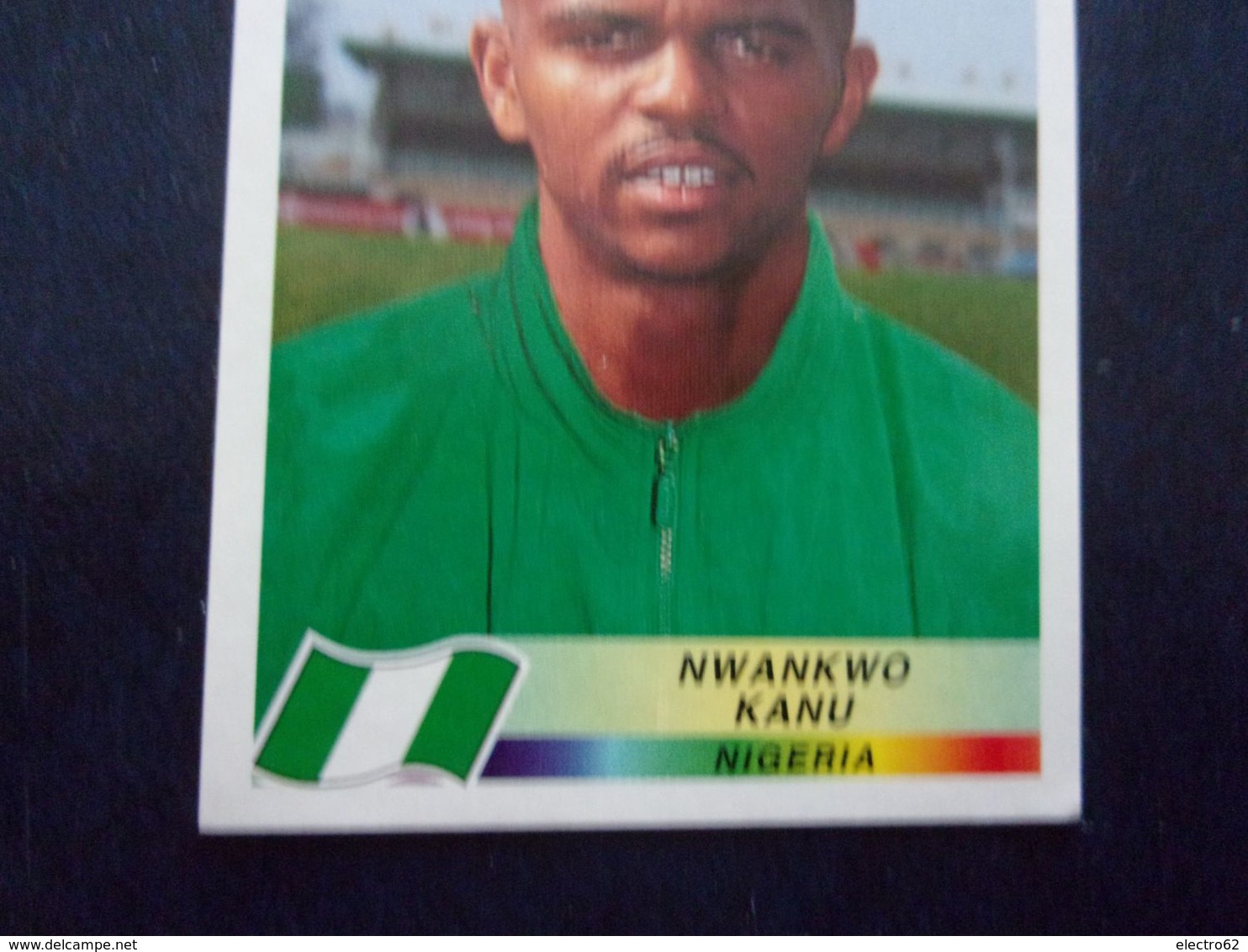 PANINI Football FRANCE 98 N°258 Nwankwo Kanu Nigéria Nigeria - Französische Ausgabe