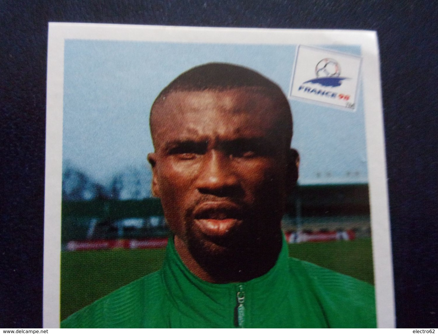 PANINI Football FRANCE 98 N°261 Jonathan Akpoborie Nigéria Nigeria - Französische Ausgabe