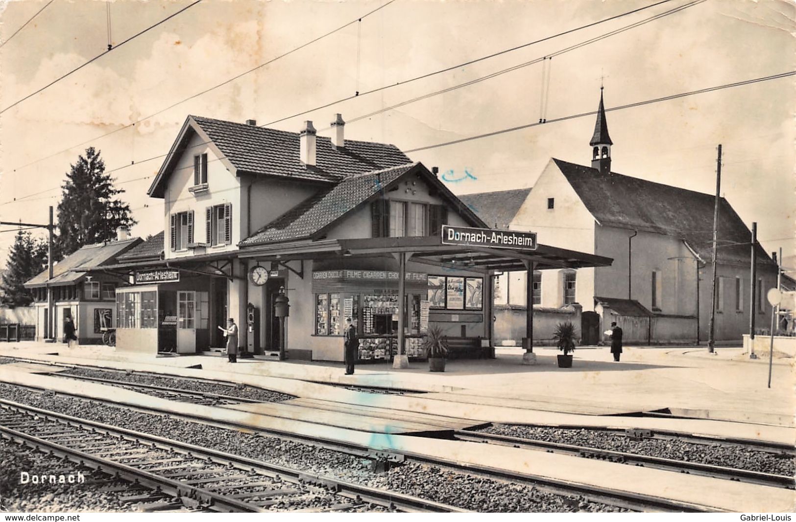 Gare - Bahnhof - Dornach - Arlesheim Ligne De Chemin De Fer Station - Dornach