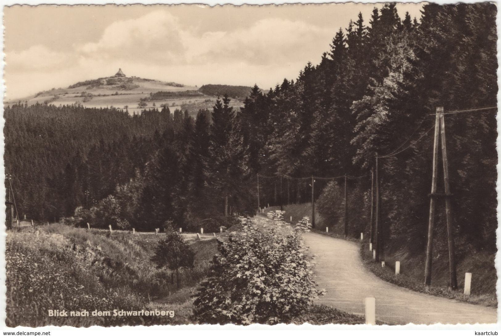 Blick Nach Dem Schwartenberg - (Sachsen) - Seiffen