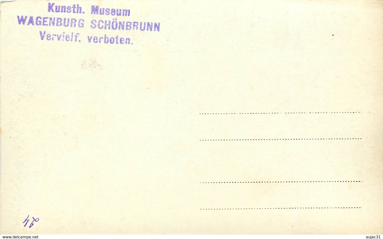 Autriche - Austria - Vienne - Musées - Kunsth Museum - Wagenburg Schönbrunn - Vervielf Verboten - 2 Scans - état - Museums