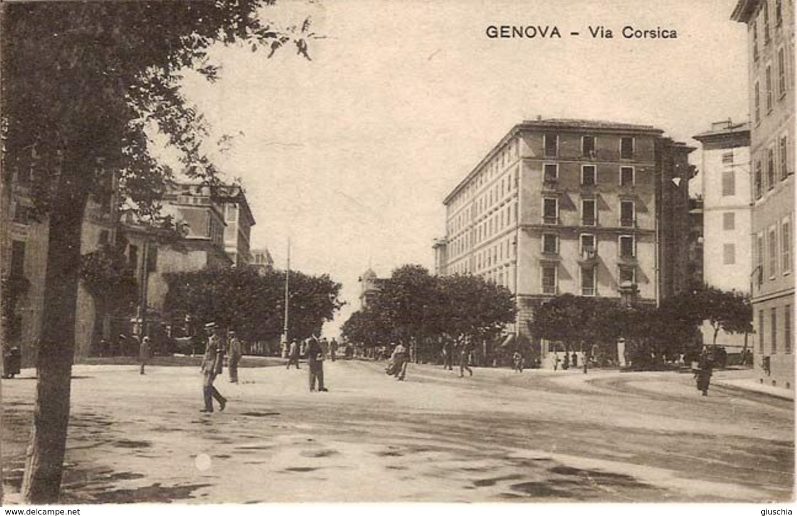 (C).Genova.Via Corsica.F.to Piccolo (c17) - Genova (Genua)