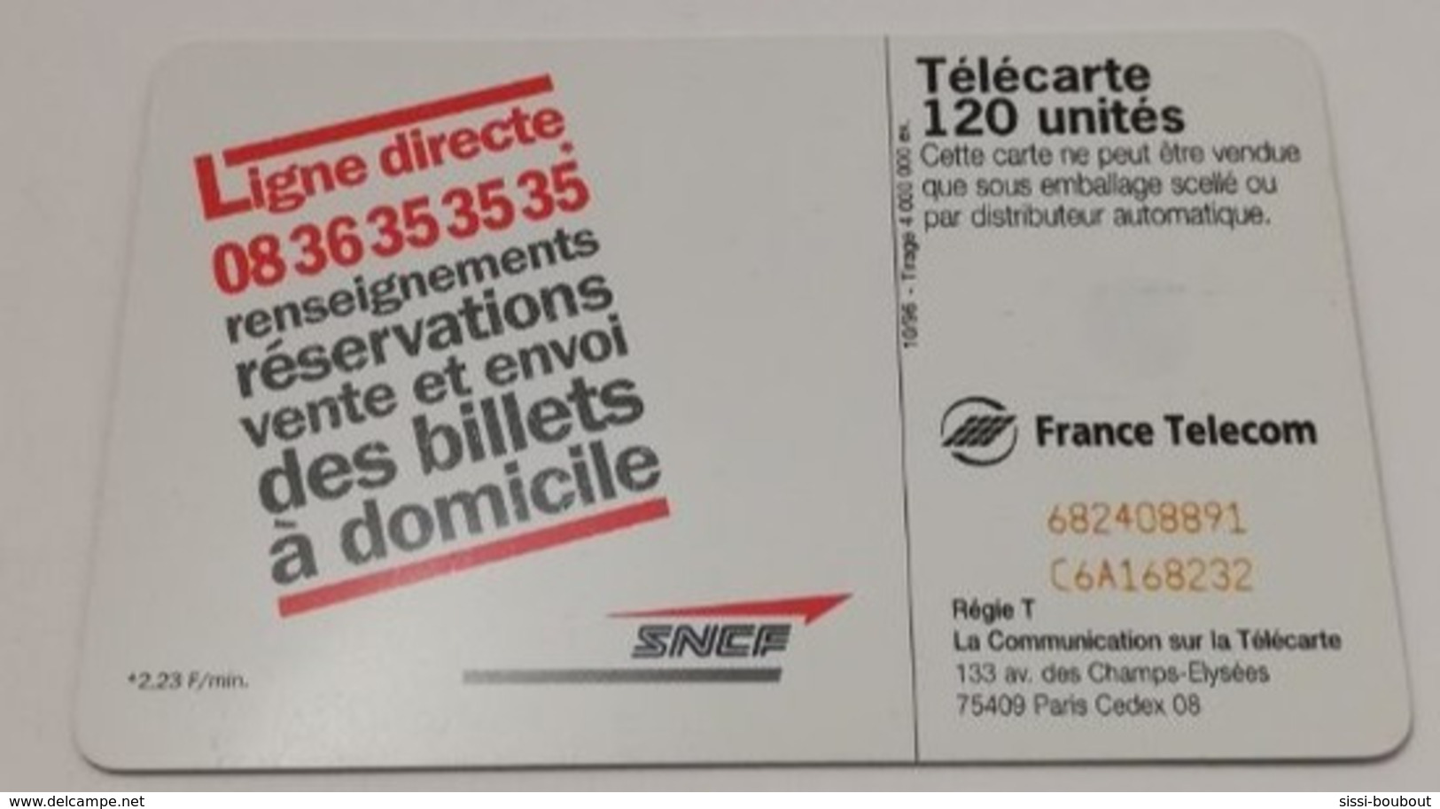 Télécarte - SNCF - - Eisenbahnen