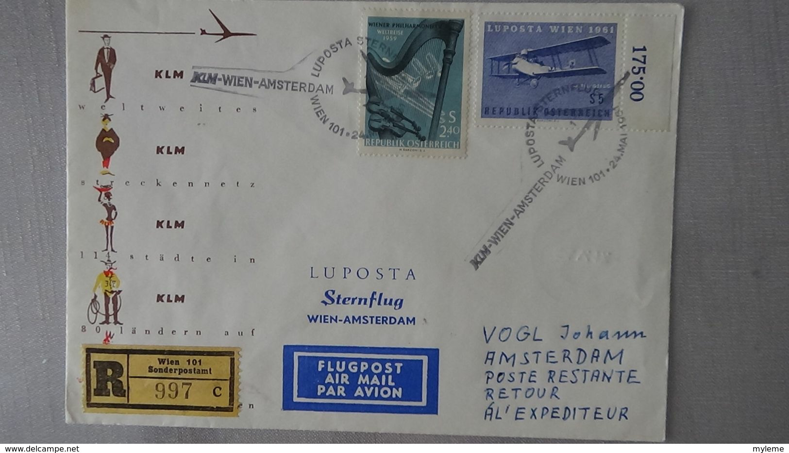 G120 Carton 27 kgs de plusieurs centaines de cartes postales, courrier dont Europa, aviation .....Voir commentaires !!!