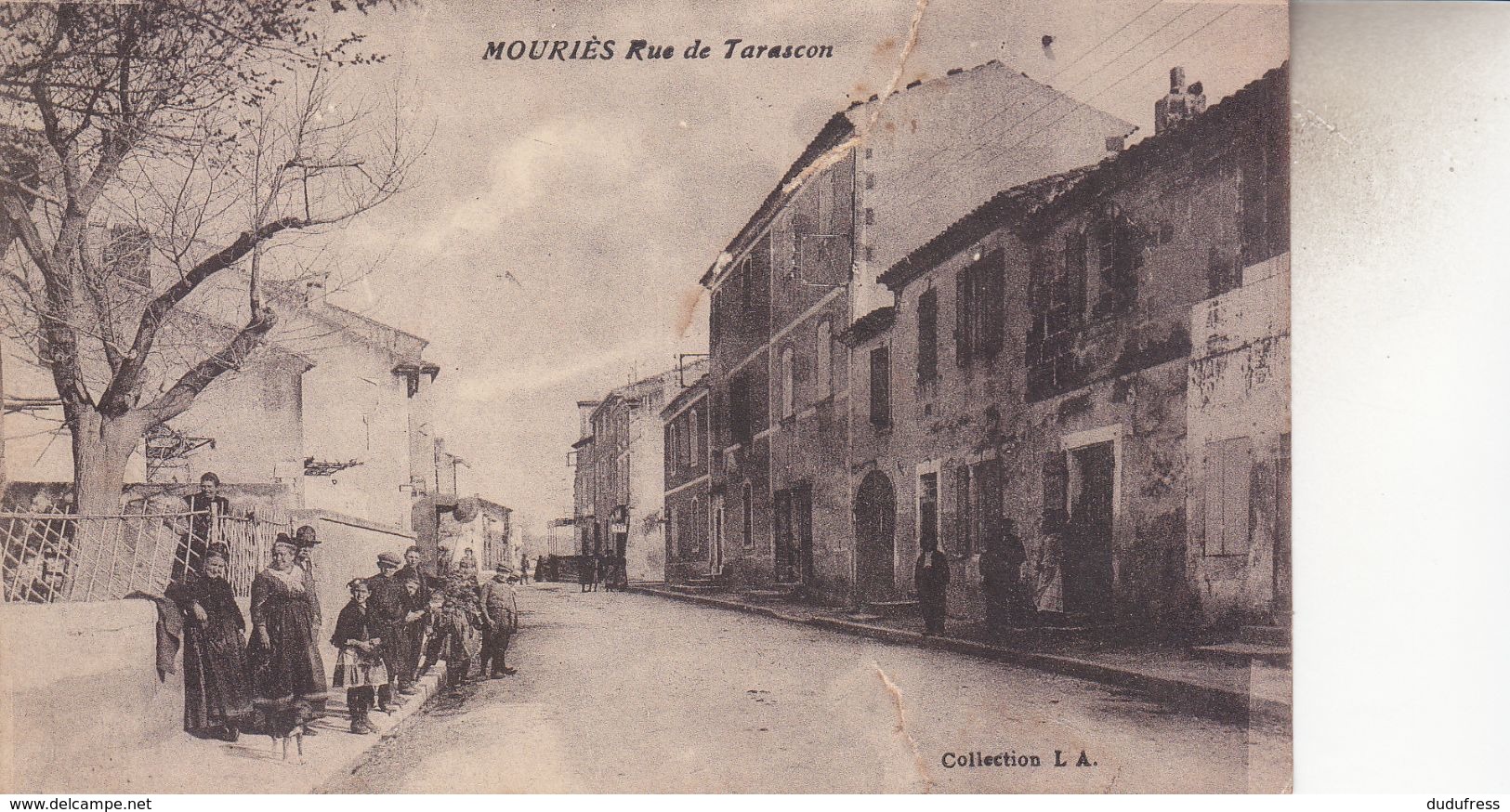 MOURIES    RUE DE TARASCON         RARE - Other & Unclassified