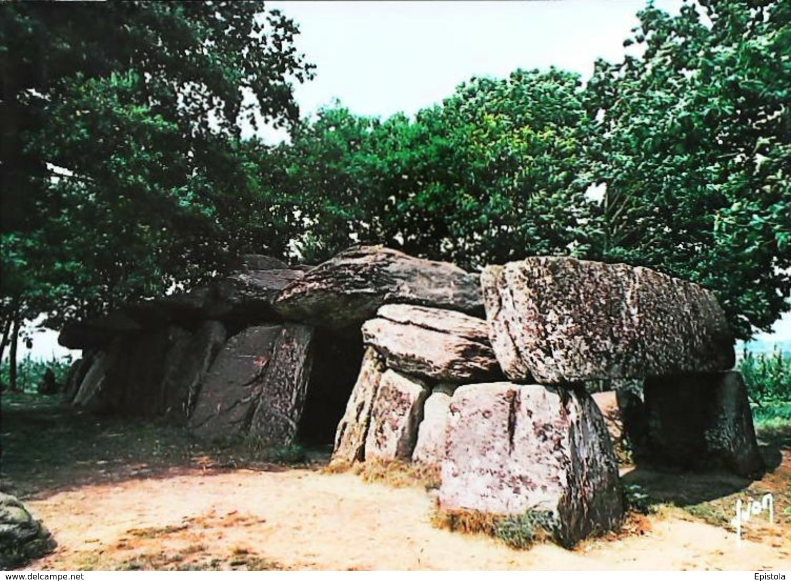 CPSM Dolmen La Roche Aux Fées - Dolmen & Menhirs