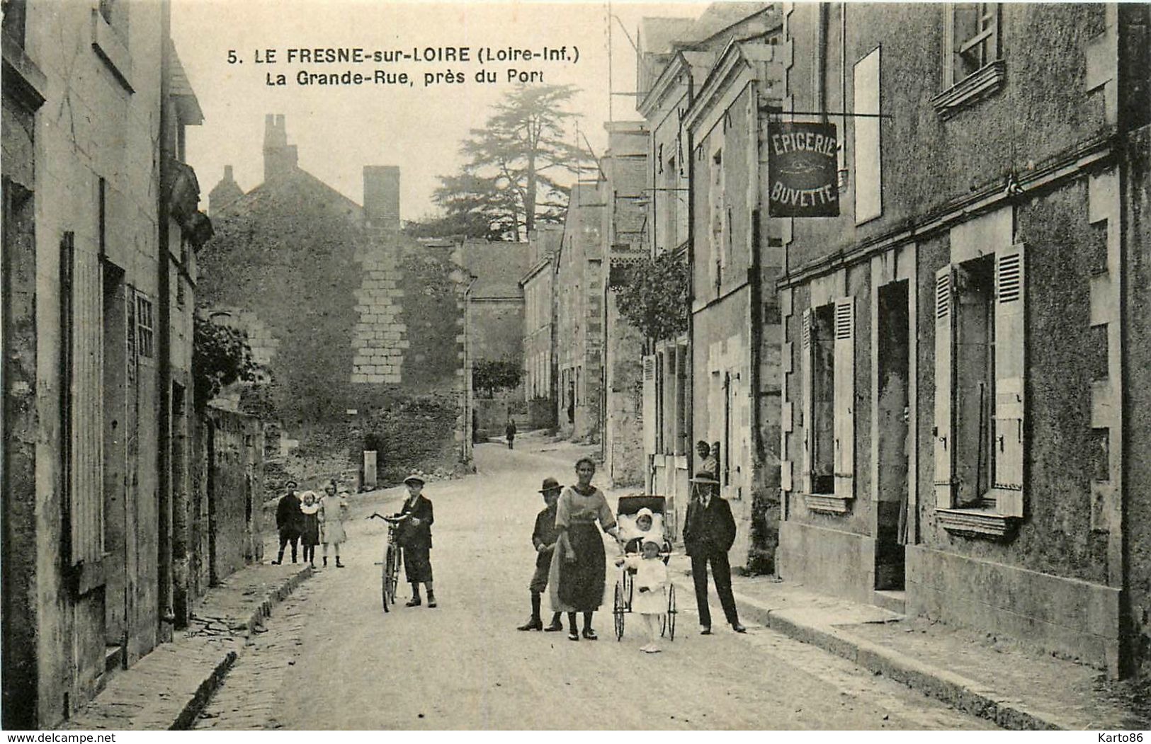 Le Fresne Sur Loire * La Grande Rue Près Du Port * épicerie Buvette - Altri & Non Classificati