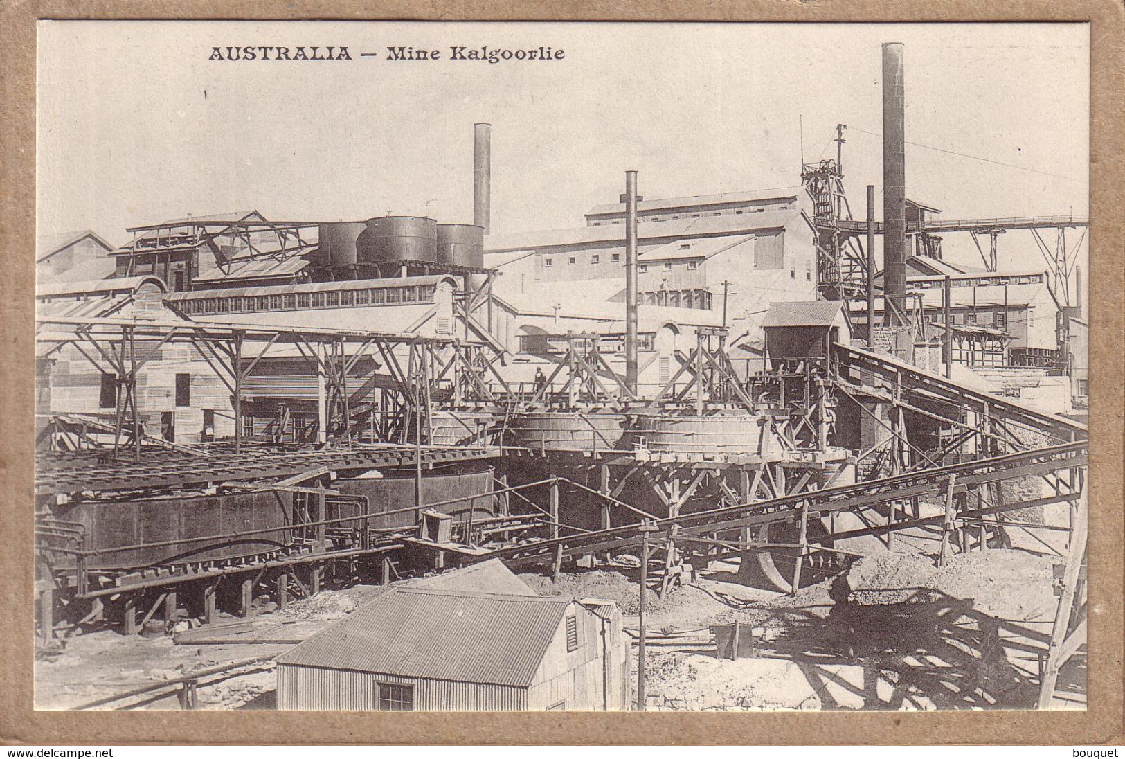 AUSTRALIE - MINES - MINE KALGOORLIE - OR - NICKEL - éditeur Messageries Maritimes - Avant 1904 - Kalgoorlie / Coolgardie