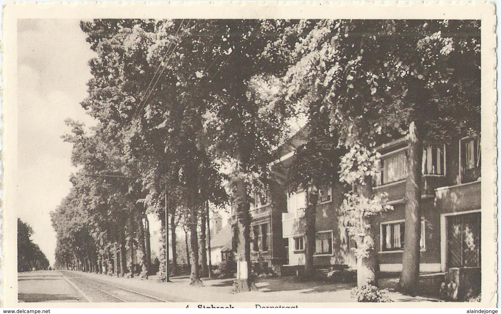 Stabroek - Dorpstraat - Verenigde Gravuur Postkaartfabriek - Stabroek