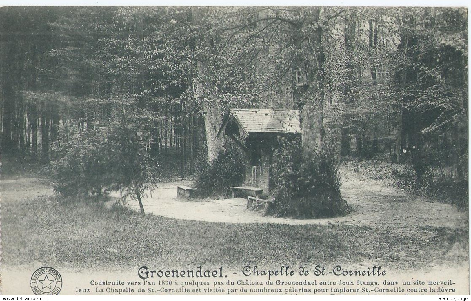 Groenendaal - Groenendael - Chapelle De St-Corneille - 1928 - Hoeilaart