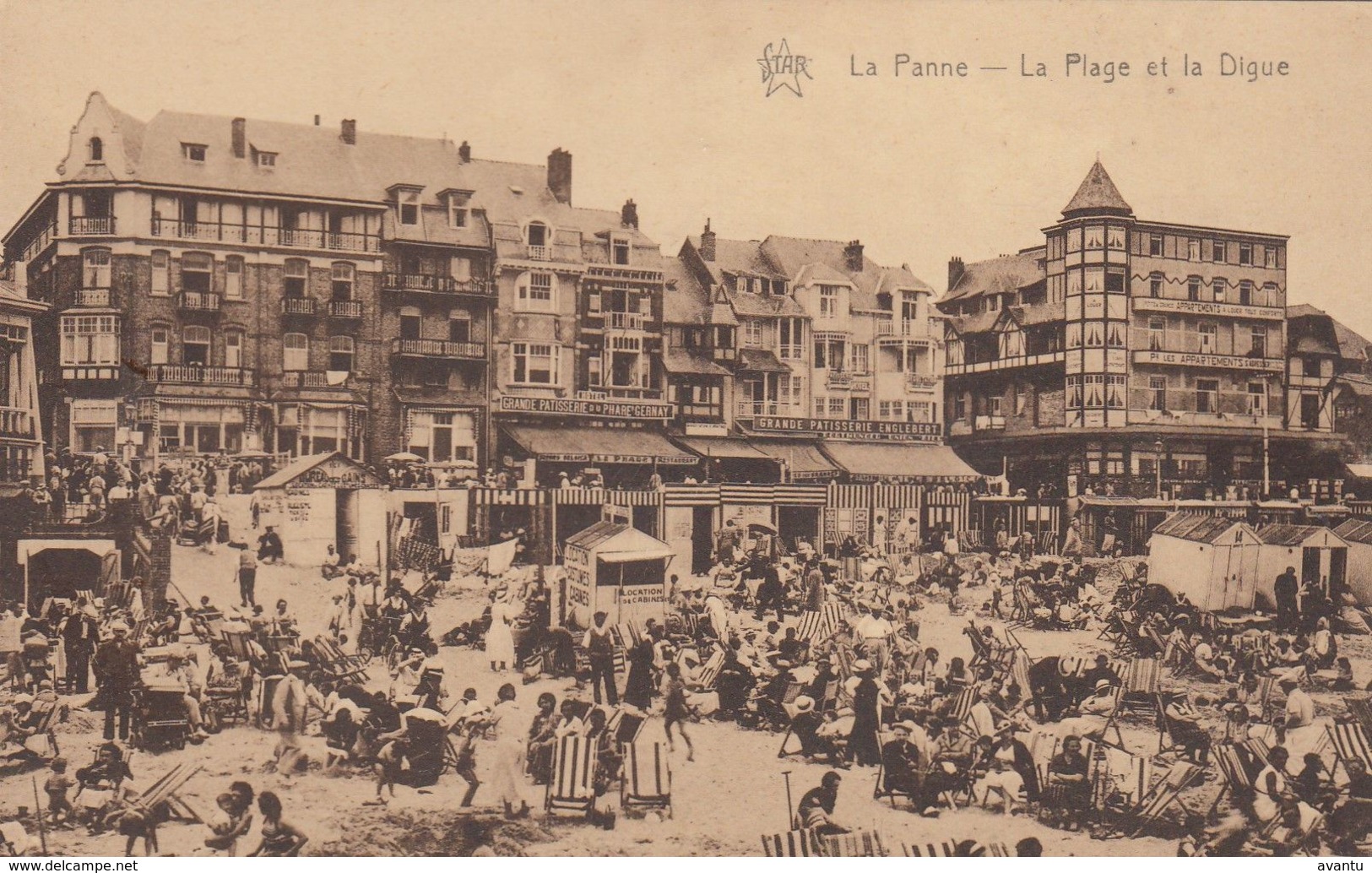 DE PANNE / STRAND EN ZEEDIJK - De Panne