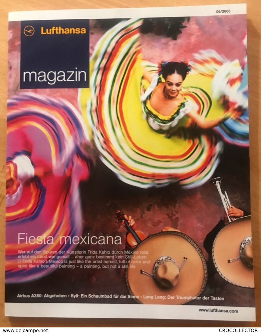 LUFTHANSA INFLIGHT MAGAZINE 06/2006 - Revistas De Abordo