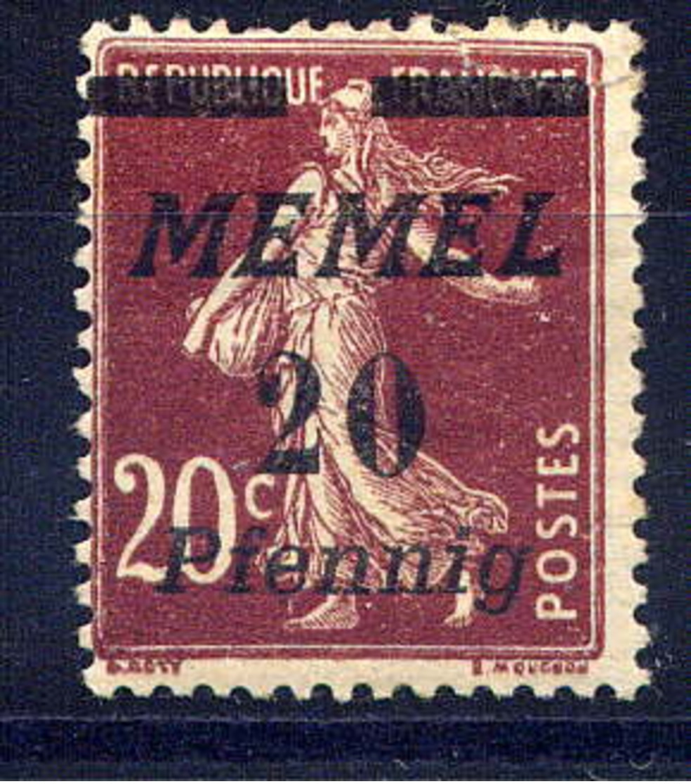 MEMEL  - 49* - TYPE SEMEUSE - Neufs