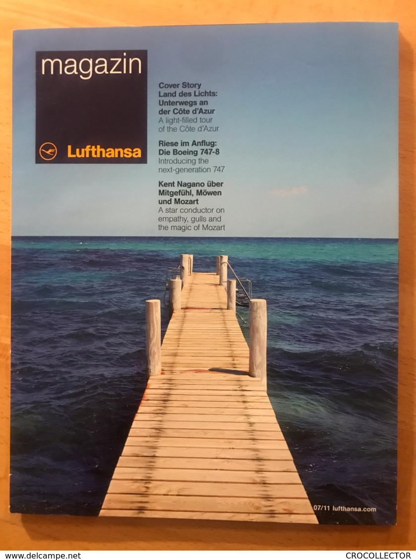 LUFTHANSA INFLIGHT MAGAZINE 07/2011 - Vluchtmagazines