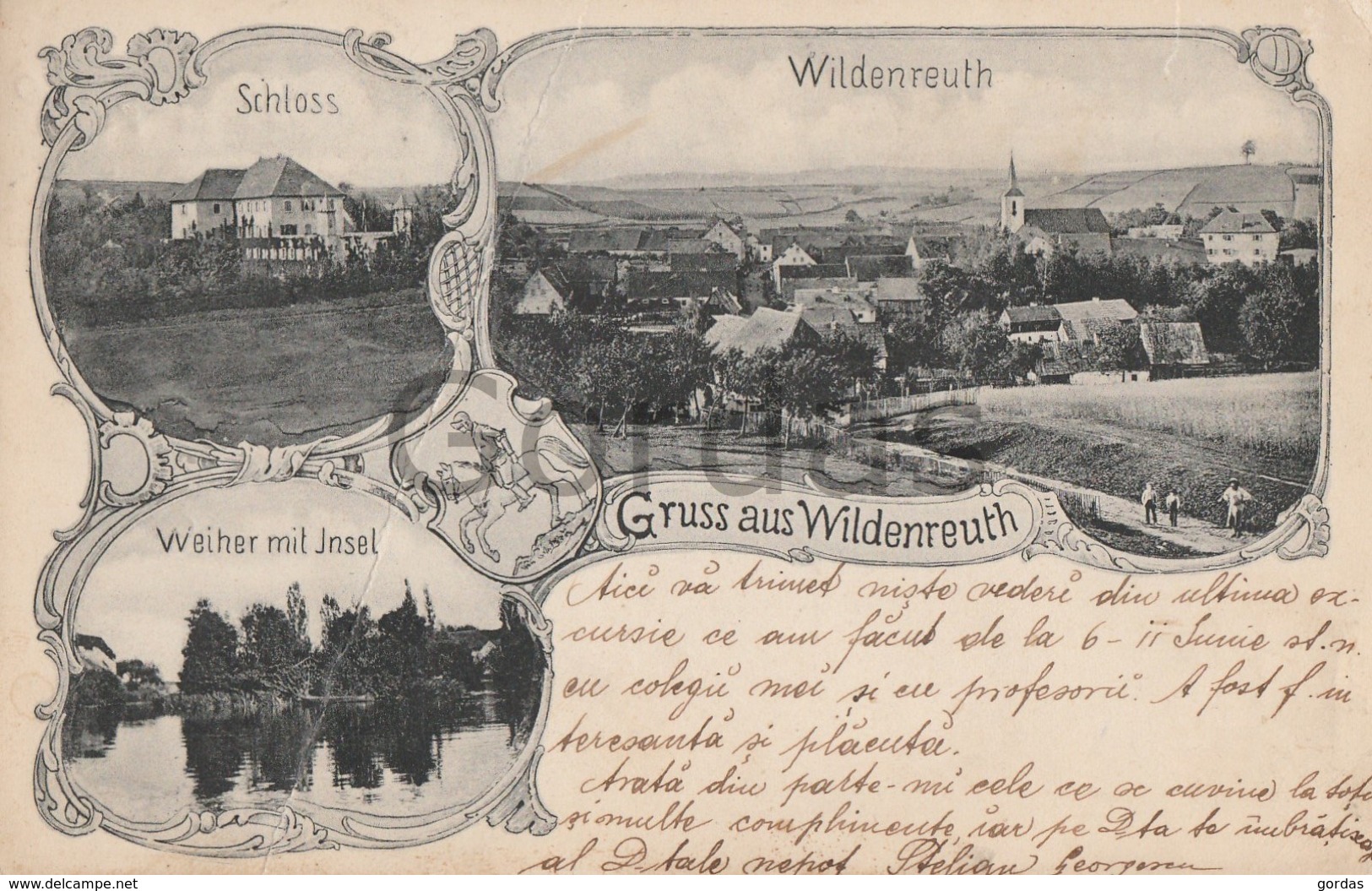 Germany - Gruss Aus Wildenreuth - Litho - Tirschenreuth