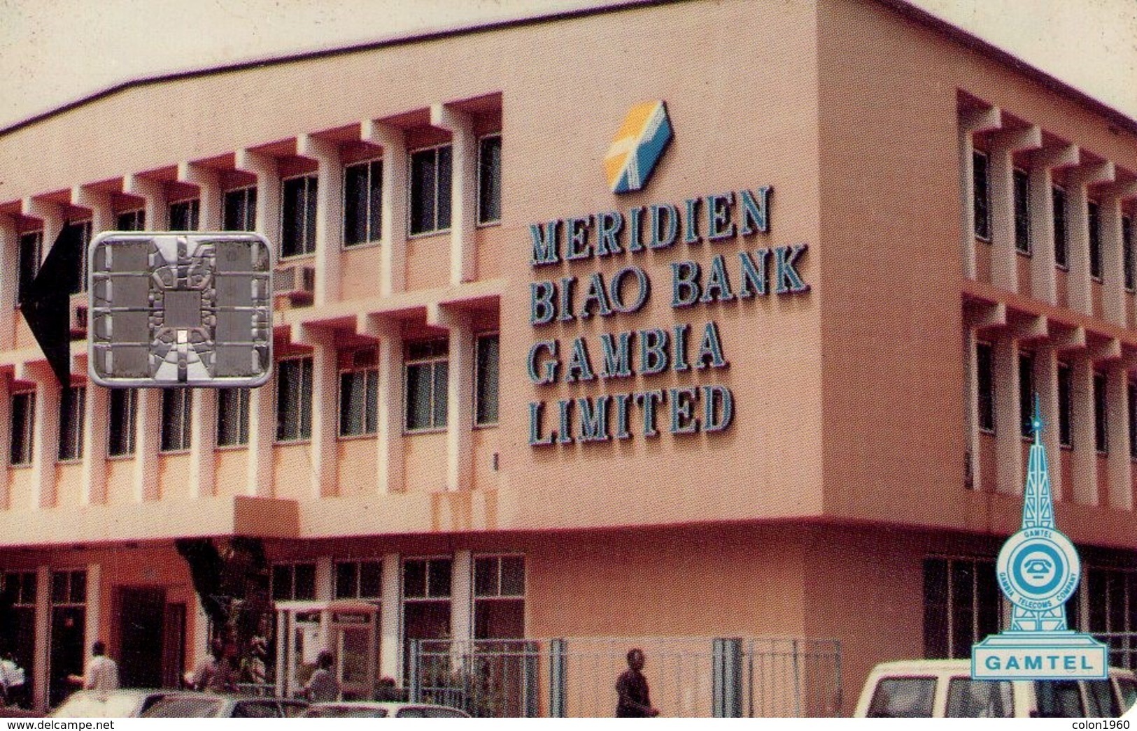 GAMBIA. GAM-08Aa. Meridien Biao Bank (C4C). 60U. (003) - Gambie