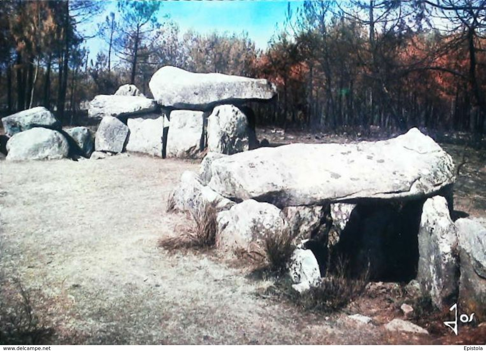 La Bretagne   Dolmen De Mane Kerioned - Dolmen & Menhirs