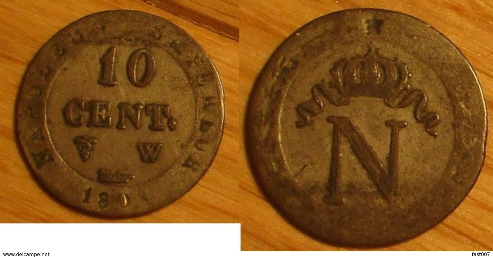 10 Centimes 1808W - 10 Centimes