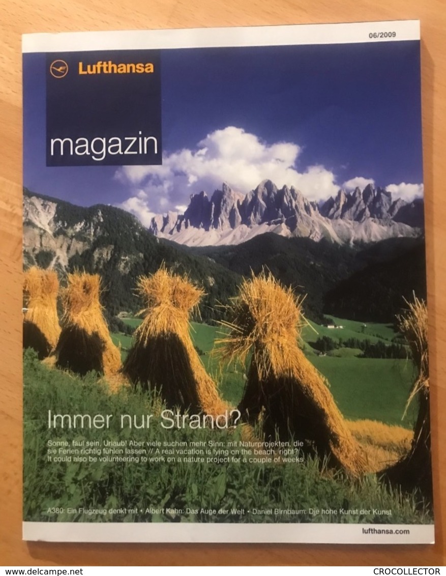 LUFTHANSA INFLIGHT MAGAZINE 06/2009 - Vluchtmagazines