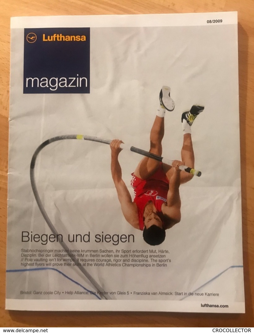 LUFTHANSA INFLIGHT MAGAZINE 08/2009 - Flugmagazin