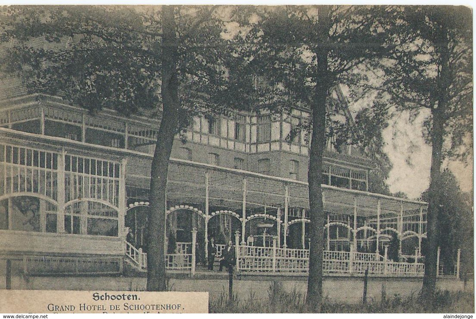 Schoten - Schooten - Grand Hôtel De Schootenhof - Photo Regnier, Anvers - 1920 - Schoten